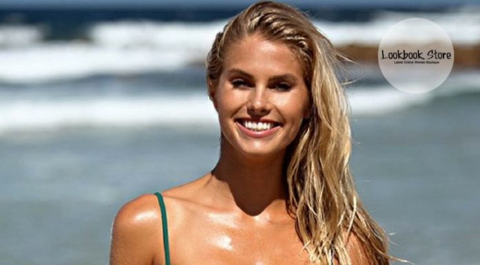 Best Swimwear 2017/2018 : Swimwear // This mesmerizing deep teal lace halter swimsuit is proof that one-pi…