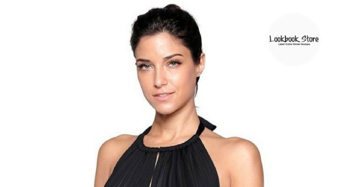 Best Swimwear 2017/2018 : Swimwear // This one-piece swimwear features a sexy halter style that forms a se…