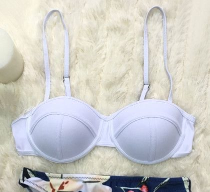 Best Swimwear 2017/2018 : Tropical Print Bikini Set