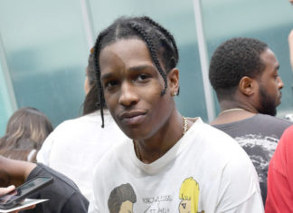Fashion : A$AP Rocky at Paris Fashion Week.