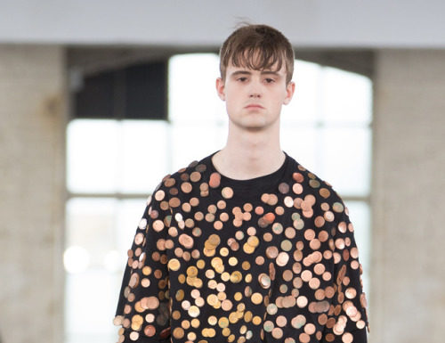 Fashion : all coined.Rottingdean Bazaar ss18 menswear LFW. (ph chris yates…