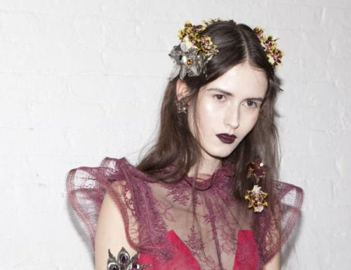 Fashion : Backstage at Rodarte Fall 2016 RTW