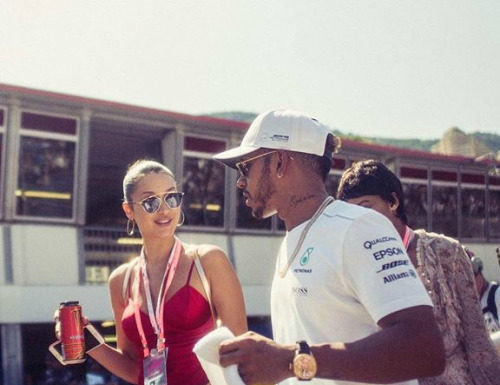 Fashion : Bella Hadid and Lewis Hamilton at the Grand Prix of Monaco in…
