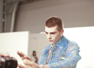 Fashion : Ben Sherrell by Kuba Dabrowski, backstage at Fendi, SS18