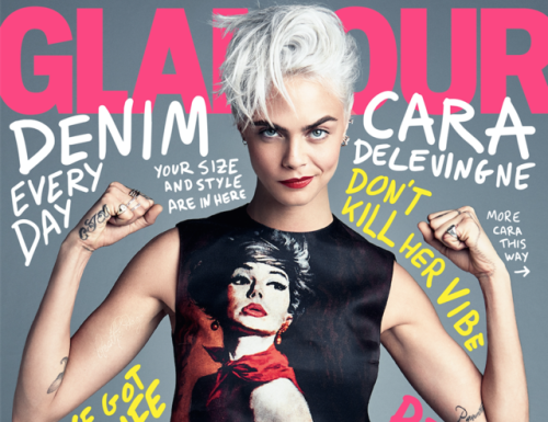 Fashion : CARA DELEVINGNE.(ph patrick demarchelier // Glamour) ….