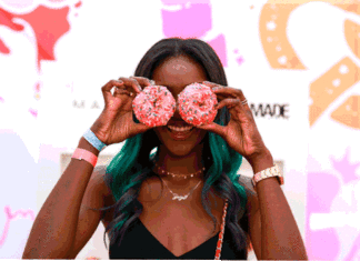 Fashion : Donuts at @maybelline, @made LA.