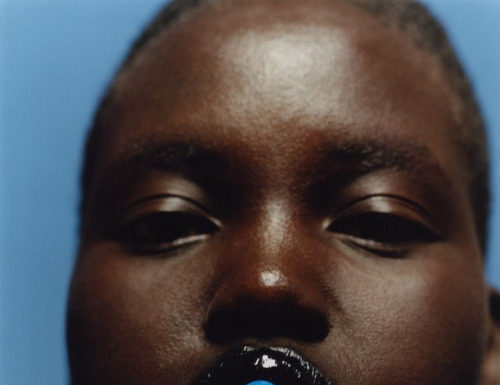 Fashion Editorial : anammv:Adut Akech for i-D Summer 2017, photographed by Harley…