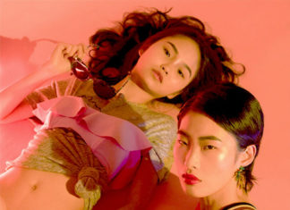 Fashion Editorial : driflloon:
miami vice: he jing and uurka for lane crawford