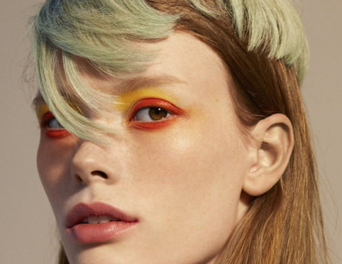 Fashion Editorial : Julia Hafstrom by Sharif Hamza for W Magazine May 2017.Stylist:…