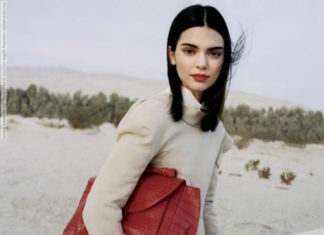 Fashion Editorial : Kendall Jenner for US Vogue (March 2017) by Angelo Pennetta