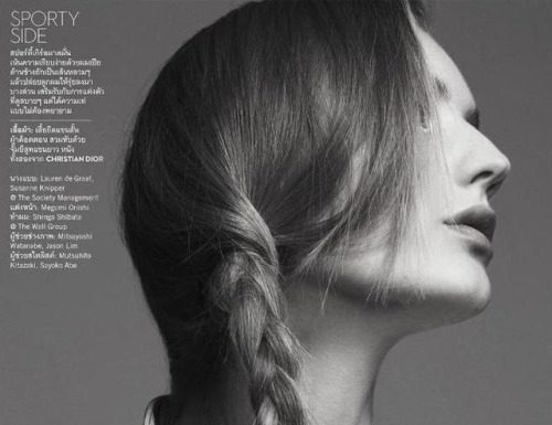Fashion Editorial : “Knot’s Landing”
Susanne Knipper by Natth…