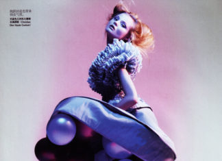 Fashion Editorial : Model: Magdalena Frackowiak
Photographer: Solve Sundsbo