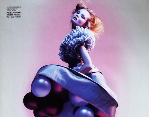 Fashion Editorial : Model: Magdalena Frackowiak
Photographer: Solve Sundsbo