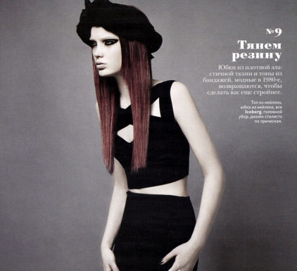 Fashion Editorial : Model: Naty Chabanenko
Photographer: Angelo Pennetta