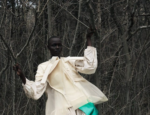 Fashion Editorial : philoclea:Grace Bol by Viviane Sassen for Dazed, spring…