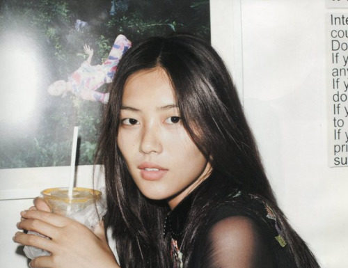 Fashion Editorial : rrrusskaya:
Liu Wen in Never Stop, photographed by Maciek…