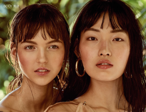 Fashion Editorial : SUMMER BUZZ
Gao Jie & Maria Clara by Regan Cameron for Vogue…