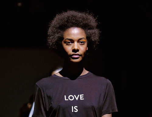 Fashion : fashiondailymag:
LOVE IS THE RESISTANCE and other words from…