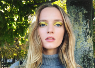 Fashion : fashiondailymag:
QUEEN McGRATH has done it! gold diggin’ this…