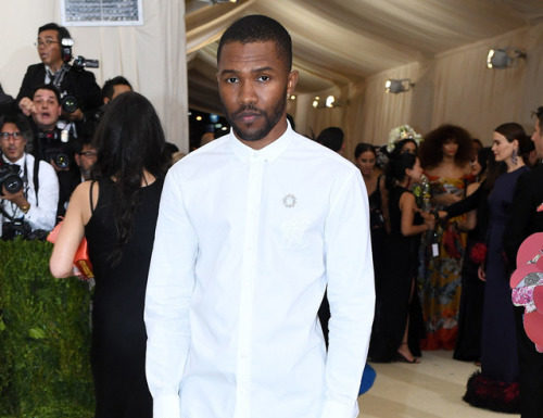 Fashion : Frank Ocean – Attends the Costume Institute Gala at the…