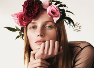 Fashion : ‘’Garden of Love’’ Rianne van Rompaey by Daniel Jackson for…