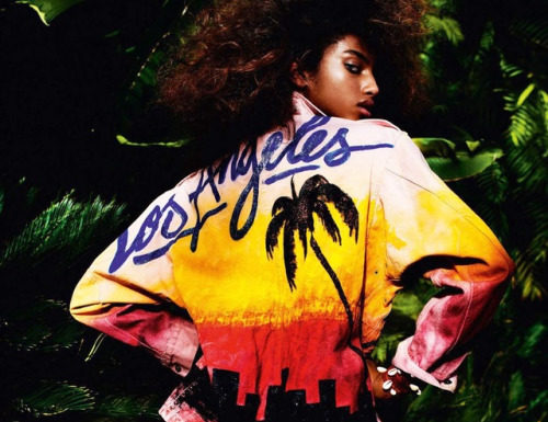 Fashion : Imaan Hammam by Mario Testino for Vogue Paris May 2016.