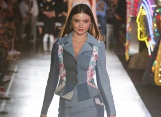 Fashion : look who’s back… miranda kerr at MOSCHINO RESORT 2018….
