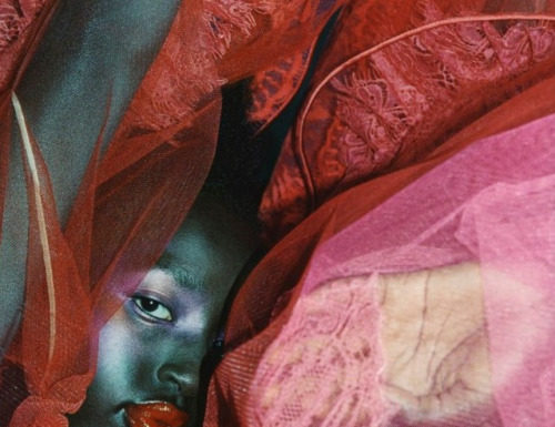 Fashion : midnight-charm:
“Life is Art, Live Yours In Colour”Adut Akech…