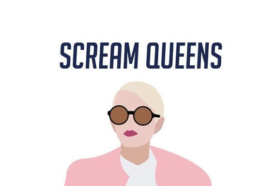 Fashion Quotes : 8×10 Scream Queens Art Print