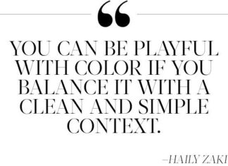 Fashion Quotes : A Family Home with a Colorful Twist