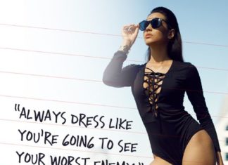 Fashion Quotes : "Always dress like you're going to see your worst enemy" -Kimora L…