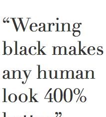 Fashion Quotes : Black…