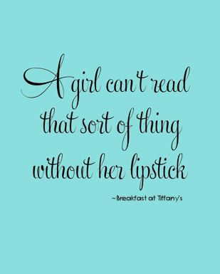Fashion Quotes : Digital Download No. 01, Breakfast At Tiffanys Quote, Oh Golly Gee Damn, Art P…