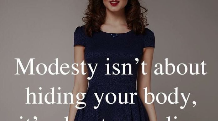 Fashion Quotes : Emily Morse on Instagram: “Exactly!!! Let’s bring modesty back ladies!! #modestyrocks #modestymovement #modestyisbeauty #spreadmodesty”