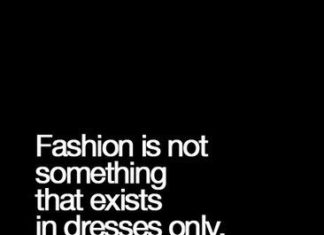 Fashion Quotes : fashion is…