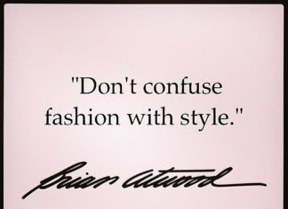 Fashion Quotes : fashion v style…