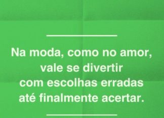 Fashion Quotes : Frase do Dia…