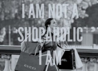 Fashion Quotes : Haha yes! That's the spirit. In fact, shop local! Nothing helps the economy …