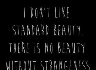 Fashion Quotes : "I don't like standard beauty there is no beauty without strangemess.&q…