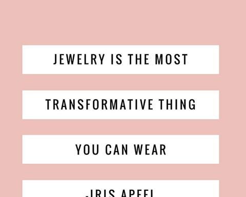 Fashion Quotes : Iris Apfel Jewelry quote …