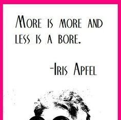 Fashion Quotes : iris apfel quotes – Google Search…