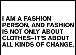 Fashion Quotes : Liana is undergoing some Change right now… changing boards that are collecting…