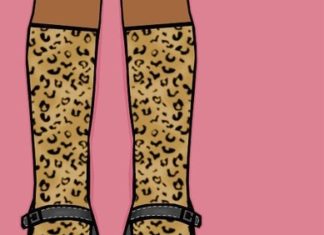 Fashion Quotes : Life Is Too Short For Plain White Socks Art Print Fashionista Quote Shoes Illustration Little Girls Bedroom Decor Teen Wall Art Tween Gift