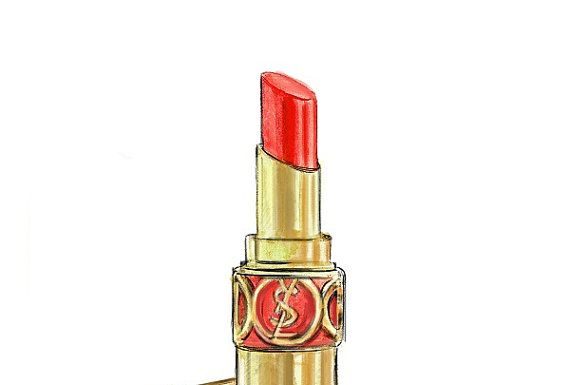 Fashion Quotes : ..lipstick……