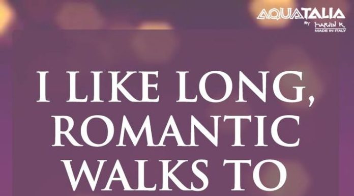 Fashion Quotes : long, romantic walks…