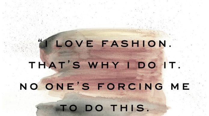 Fashion Quotes : Love affair….
