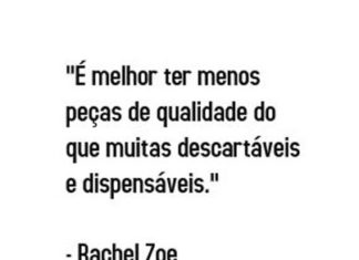 Fashion Quotes : #minimalismo #qualidade…