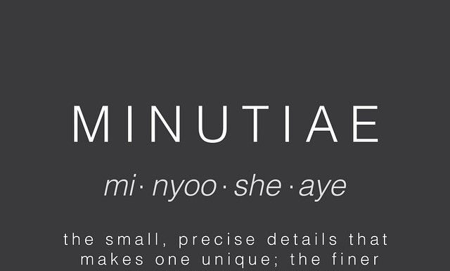 Fashion Quotes : @minutiaeaustralia on Instagram: “The meaning behind the name. #minutiae #unique #individual #identity #fashion #leather #luxury #australia”