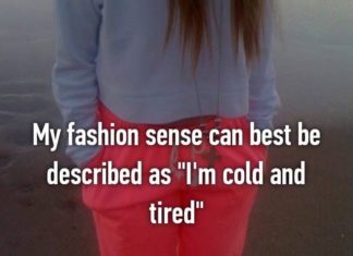 Fashion Quotes : My fashion sense can best be described as "I'm cold and tired"…