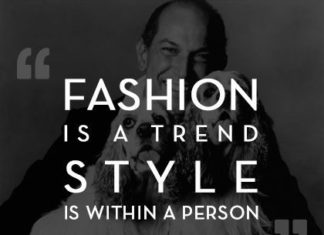 Fashion Quotes : Oscar de la Renta said it best….
